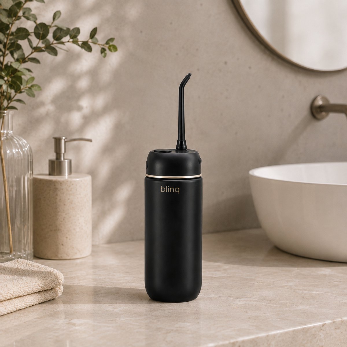 Blinq Waterflosser V3 Zwart - water flosser thumbnail 6