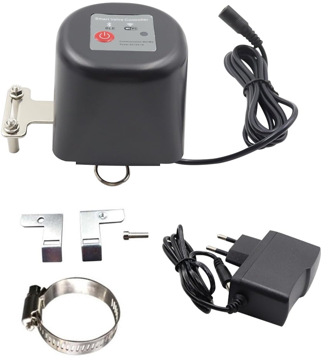 POFET Smart Water Valve Wifi Water Timer Ondersteuning Mobiele telefoon Afstandsbediening Compatibel met Smart Life - ShopVlot