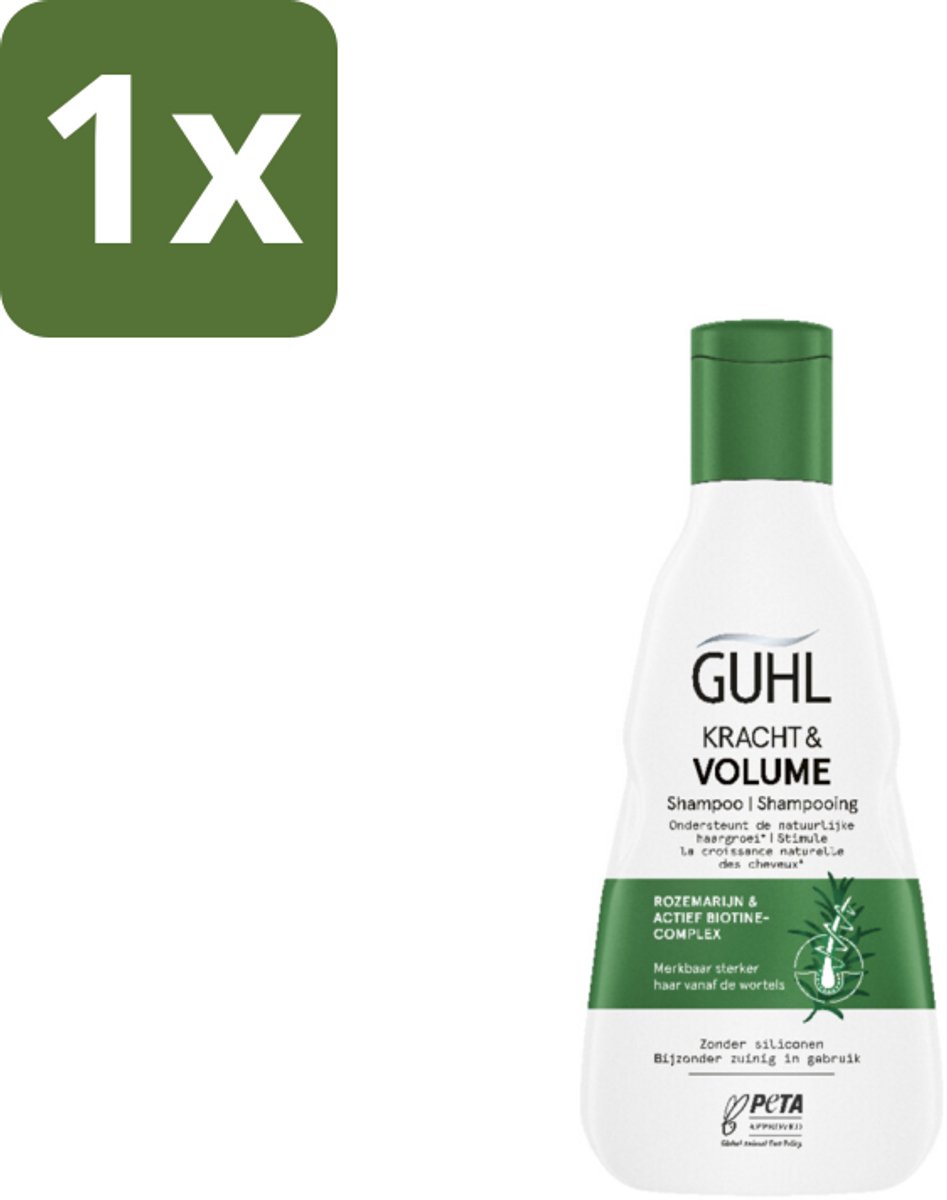 Guhl – Shampoo – Kracht & Volume – 250 ml - 1 stuk