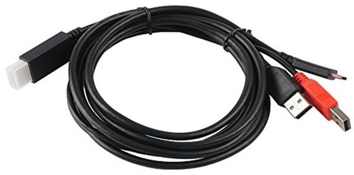 3-in-1 Kabel voor Grafische Tablets met Display