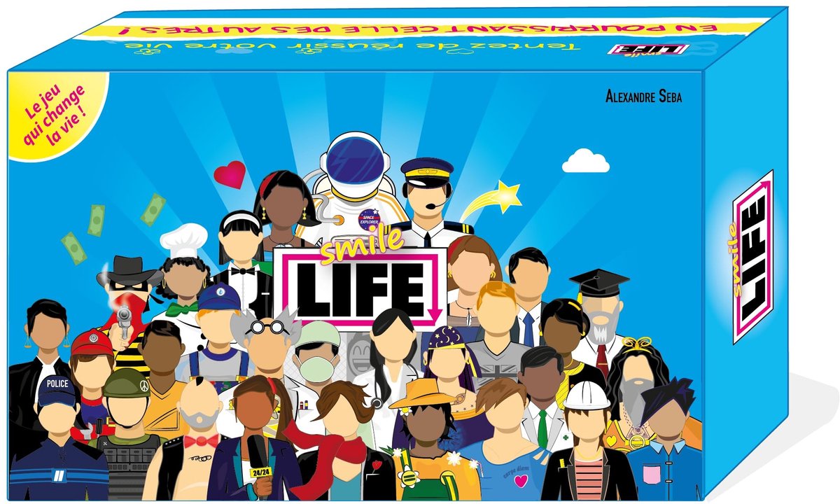 Solidchoice - Smile Life Bordspel Vol Met Plezier