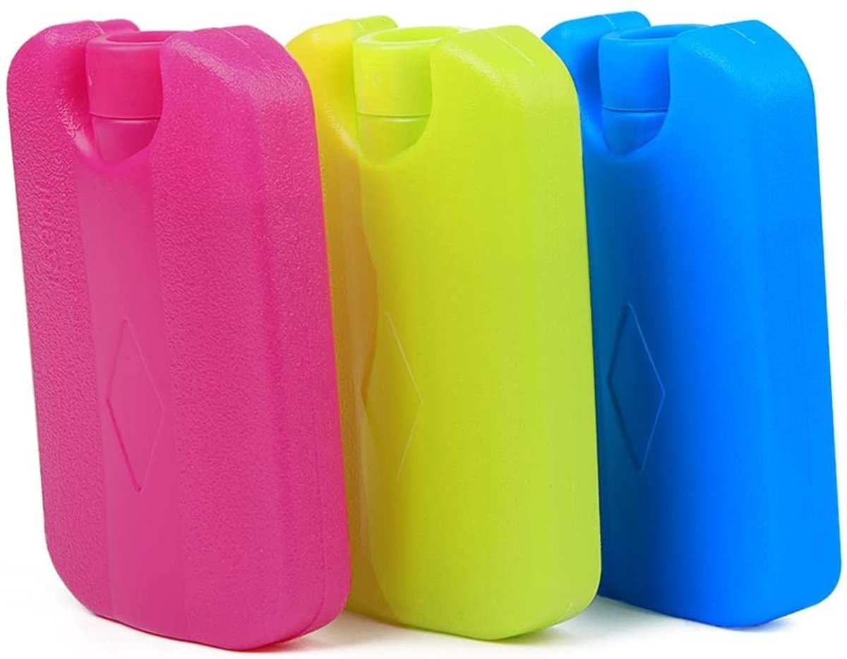Solidchoice - Set van 3 Mini Koelaccu's - Perfect voor Koelboxen en Koeltassen