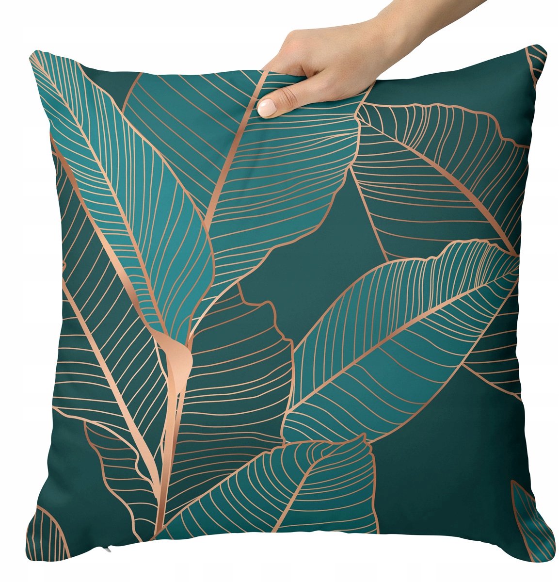 Modieuze Kussenhoes 45x45cm - Zachte Microvezel met Ritssluiting