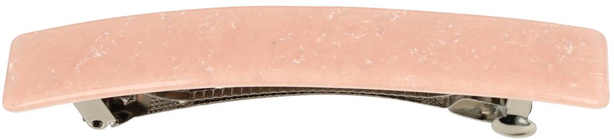 Haarsoires Haarspeld Patentspeld 11cm - Recht – Marmer Patroon – Roze - Haarspelden voor Dames - Haarklem - Haarclip - Haaraccessoires - Hair Clip - Decoratieve Haaraccessoire