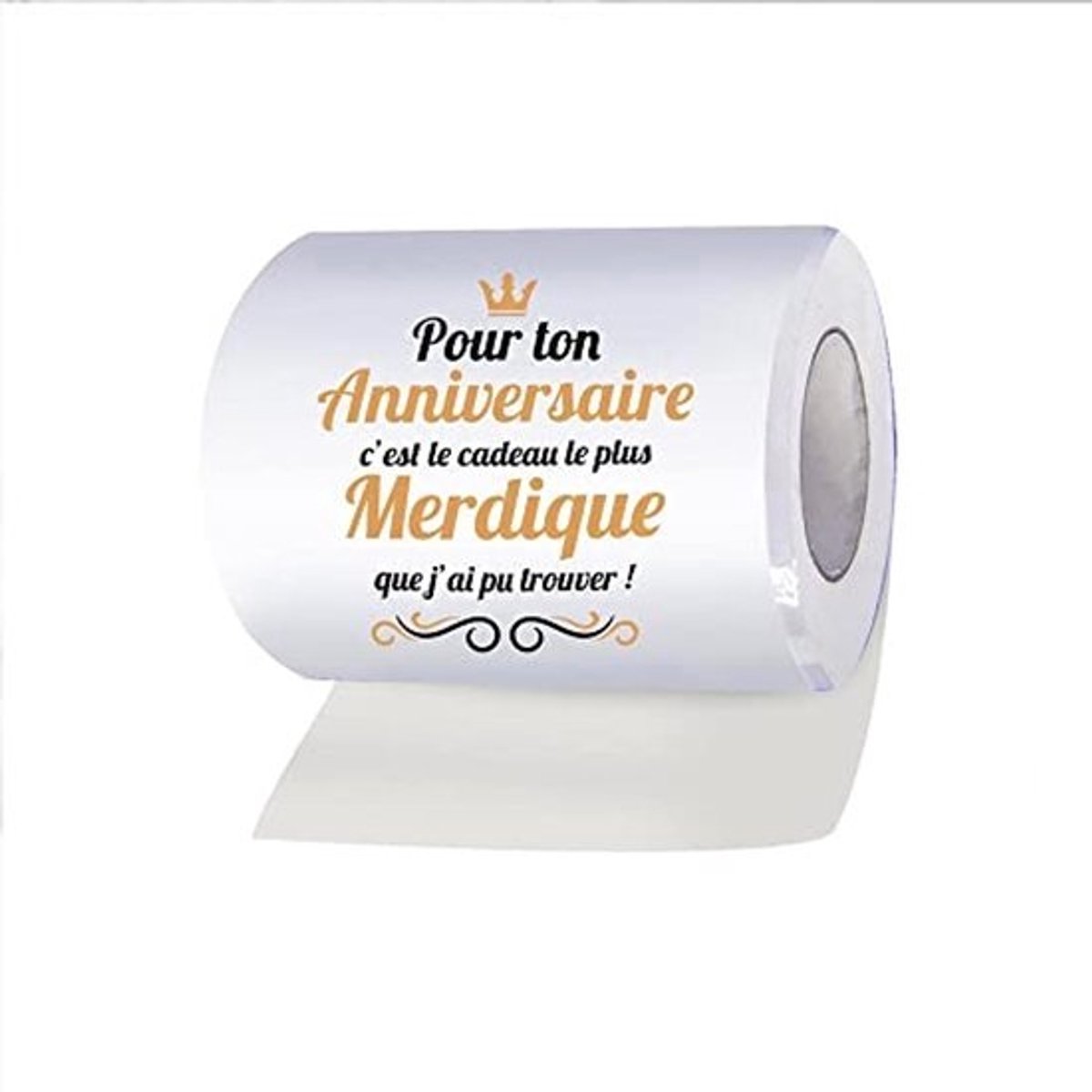 Toiletpapier met motief voor wc-bril - Trendy en origineel geschenk