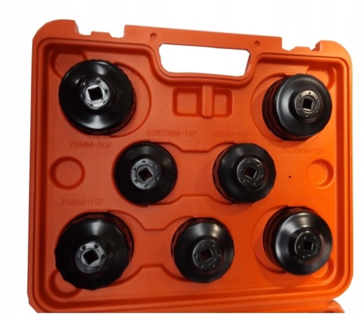 15-delige dopkraanset voor oliefilters