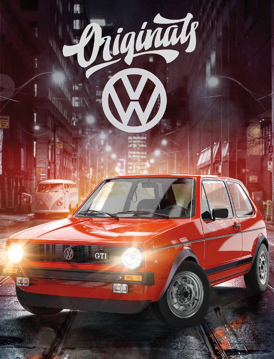 Elzusha - Volkswagen Golf GTI Fleece Dekentje 130 x 170 cm