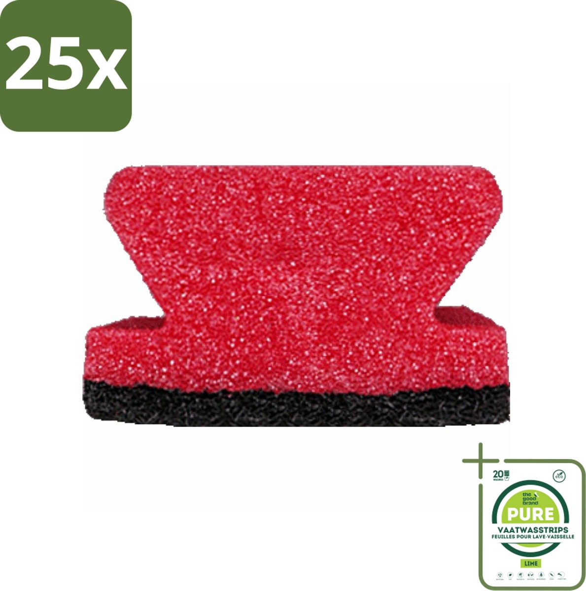 25 x HG Ovenspons - Grootverpakking - Oven Schoonmaken - Hardnekkige Aanslag - Oven Spons - Bakplaat Schoonmaken - Grill Schoonmaken