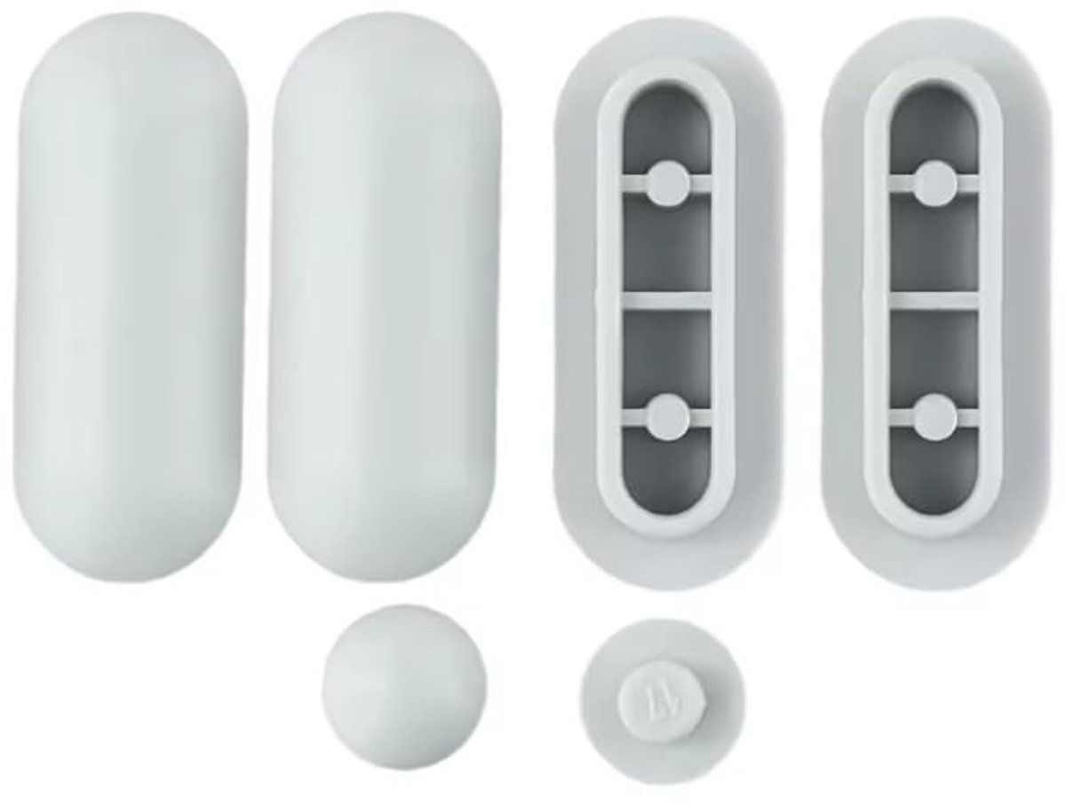 Elzusha - Toilet Seat Buffers - Zachte Sluiting en Geluidsdemping - Set van 6