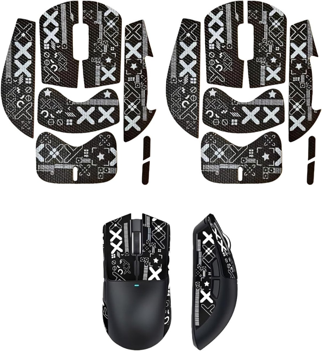 Non-slip Grip Band voor Gaming Muis, Zelfklevend, Verbetert Grip en Precisie, Ideaal voor Esports en Droge Handen