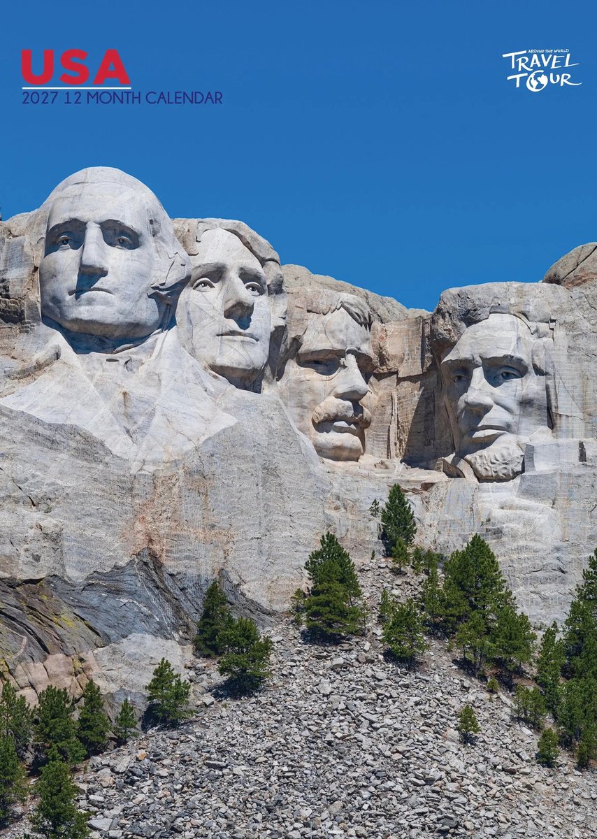 Amerika A3 Kalender 2027