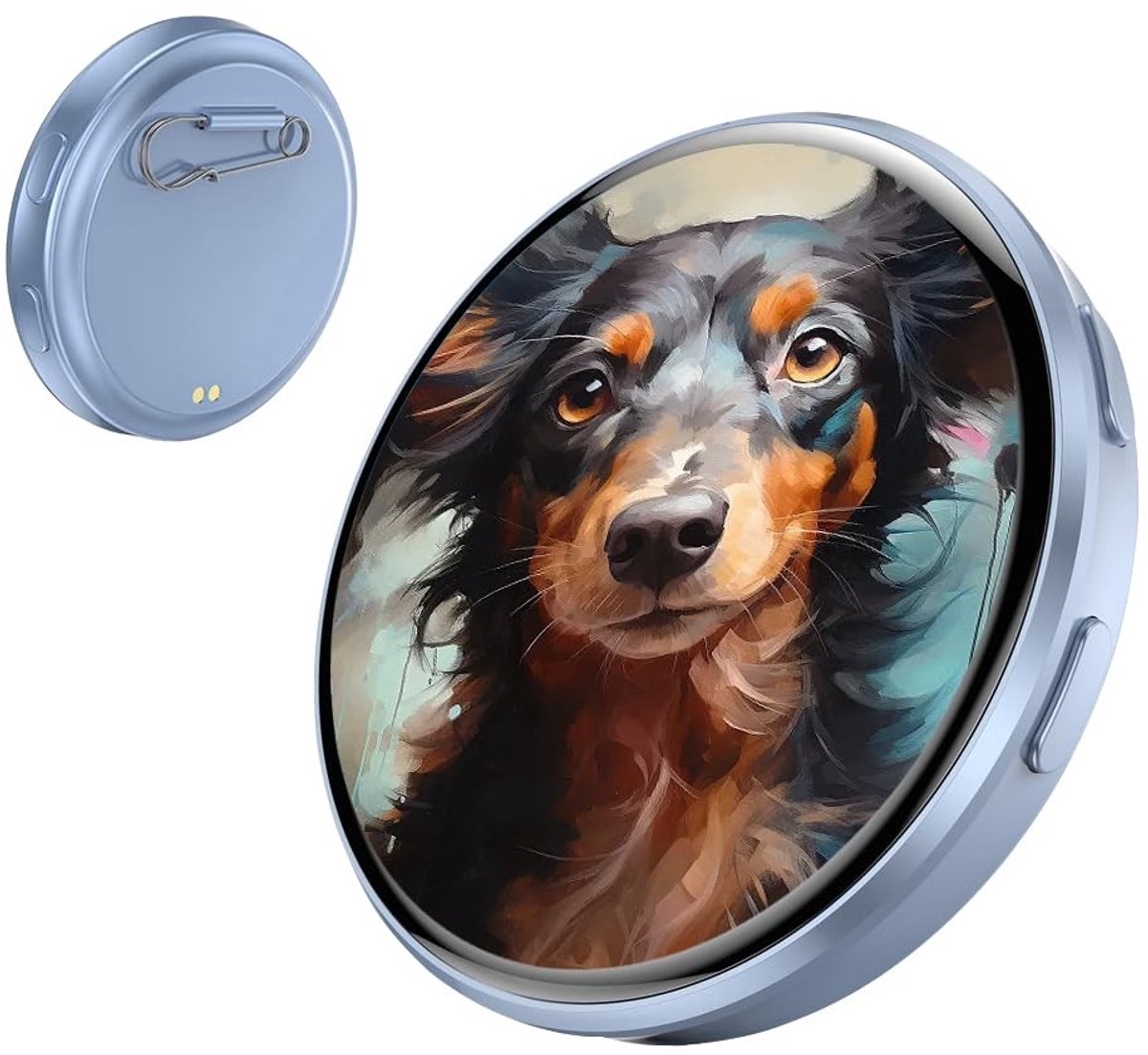 Elzusha - Digitale Badge met Touchscreen 1.7 HD