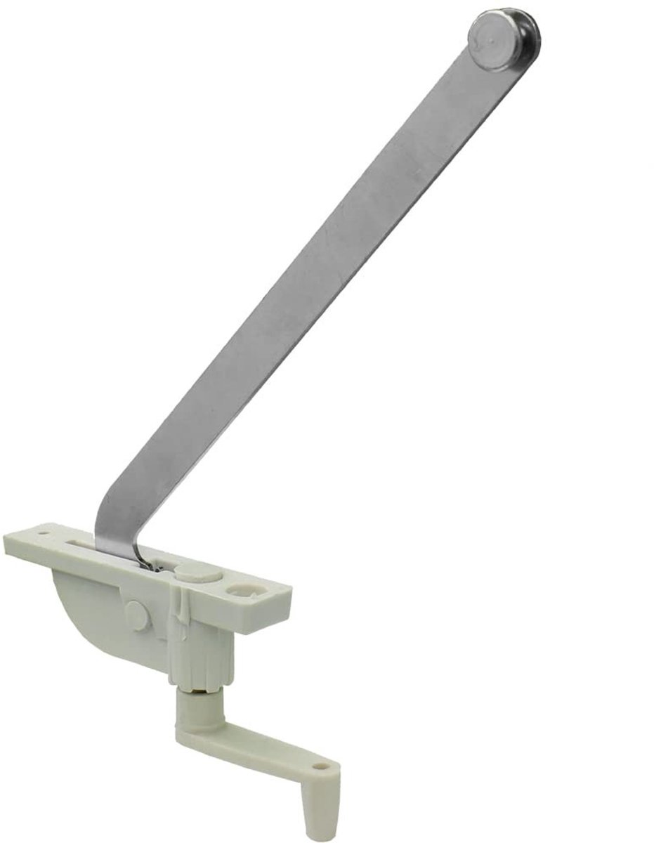 Elzusha - Openingarm met Crank voor Dakluik - 40x40 cm - Grijs