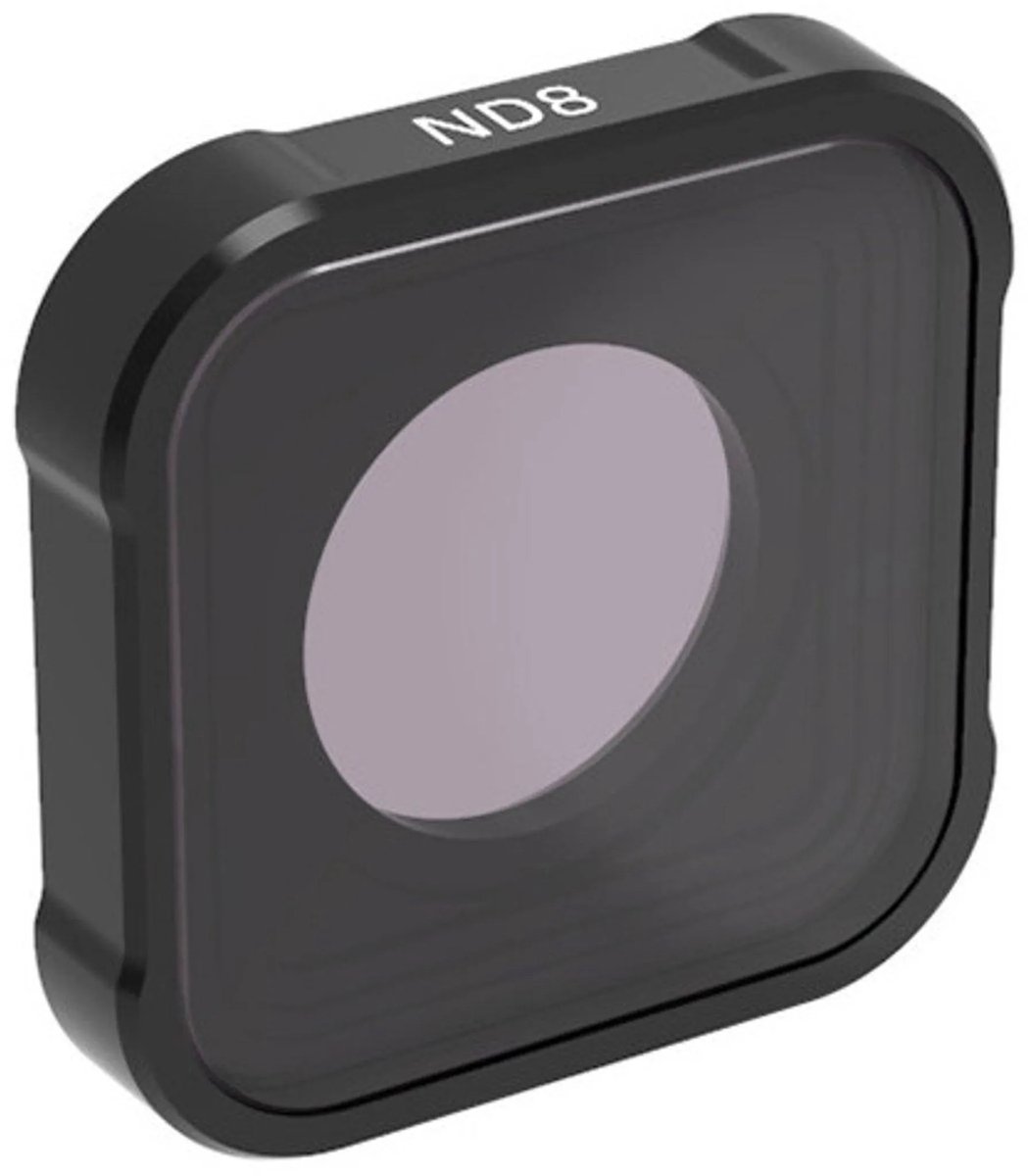 casalora - Set van filters compatibel met GoPro Hero 9, 10, 11 en 12 camera's - ND8 - 1-delige