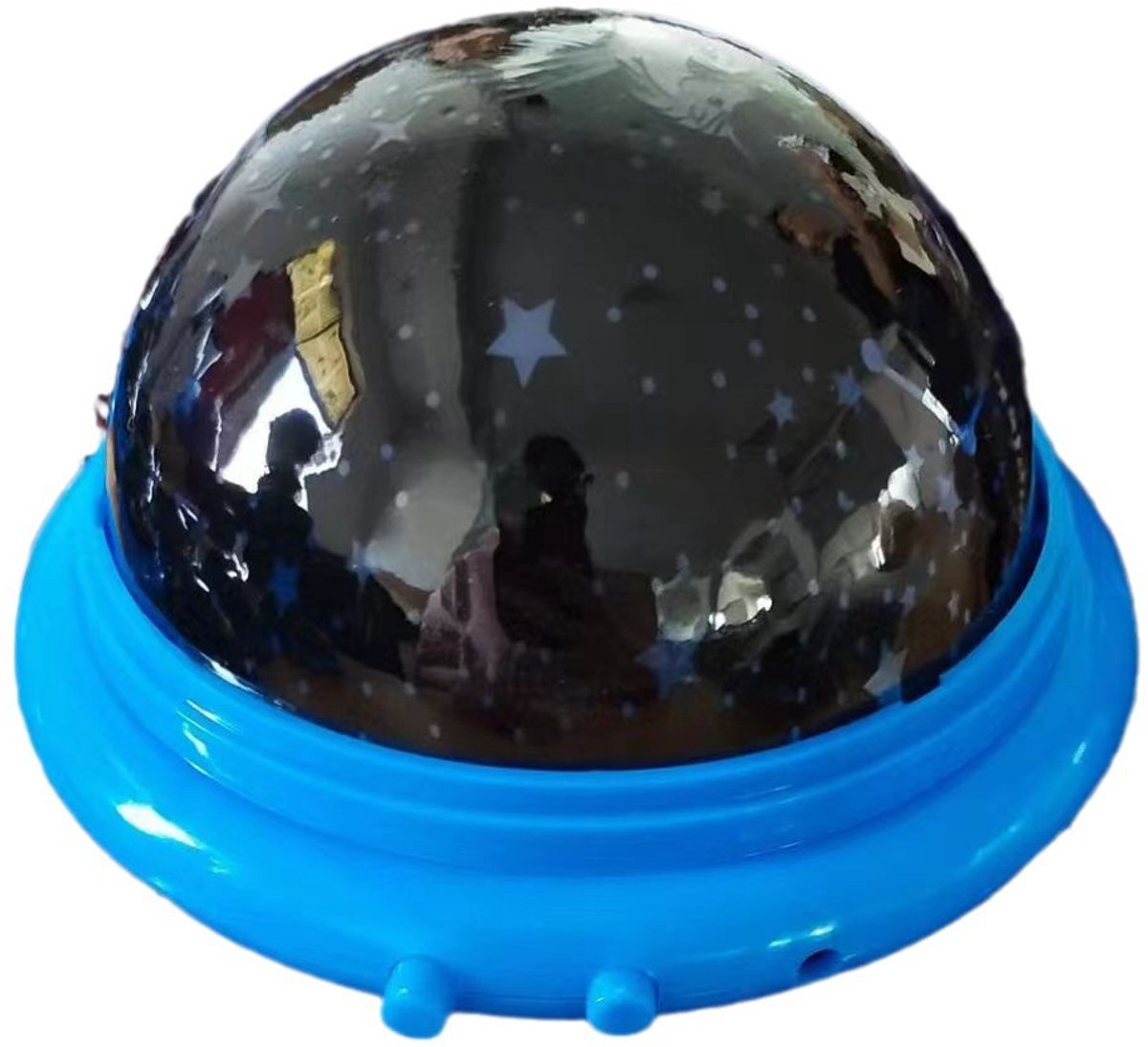 LED-sterrenprojector, 3 projectiemodi, nachtlampje voor kinderen en baby's, sterrenprojector, Melkweg, nachtlampje voor naast het bed, kinderkamer, feestjes, 11 x 6 cm, blauw
