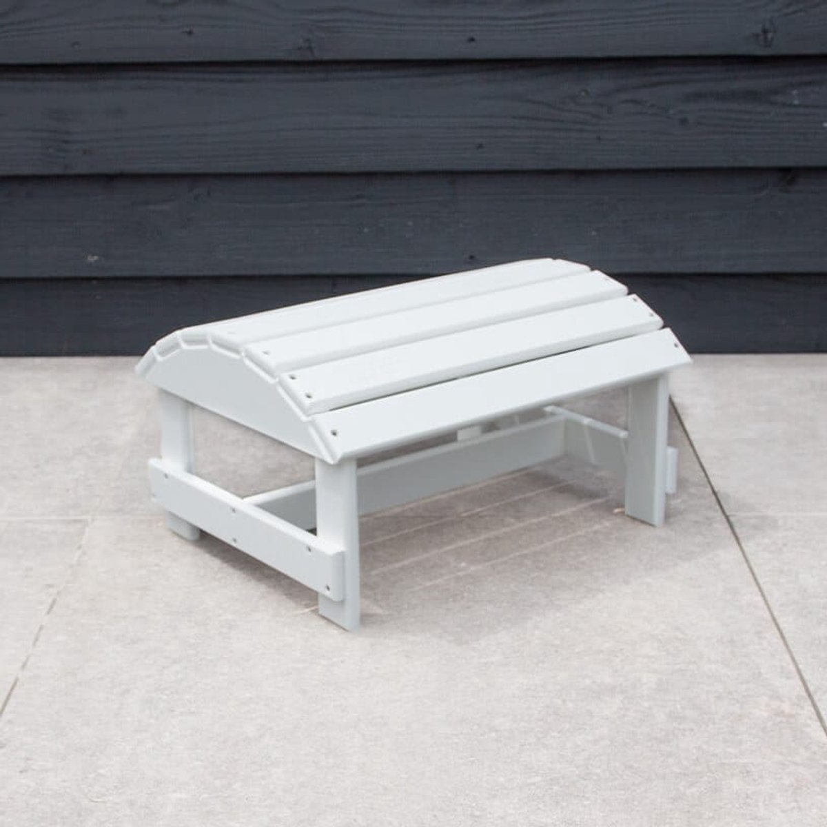 Originele Adirondack Voetenbank | Kunststof | Wit | Foot-Stool | Binnen 2-5 werkdagen geleverd | 10 jaar garantie | Canada Comfy Chair
