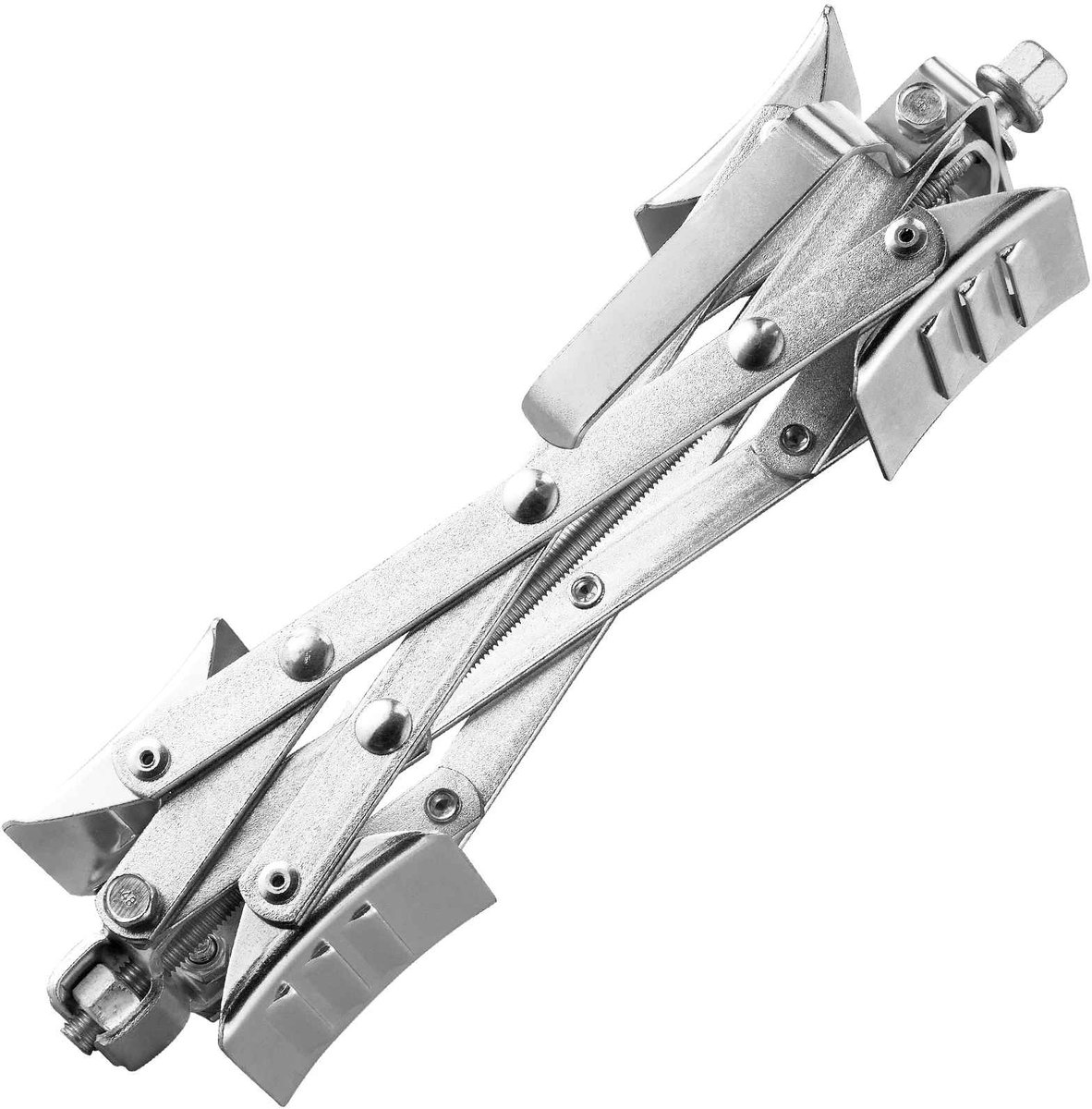 CORE RV Wielblokkade - X-vormige 2-asser wielblokken - RV wiel stabilisator - Voorkomt rollen van Camper Caravan RV met 2 assen - Geschikt voor wielafstand van 3.8cm tot 25.4cm