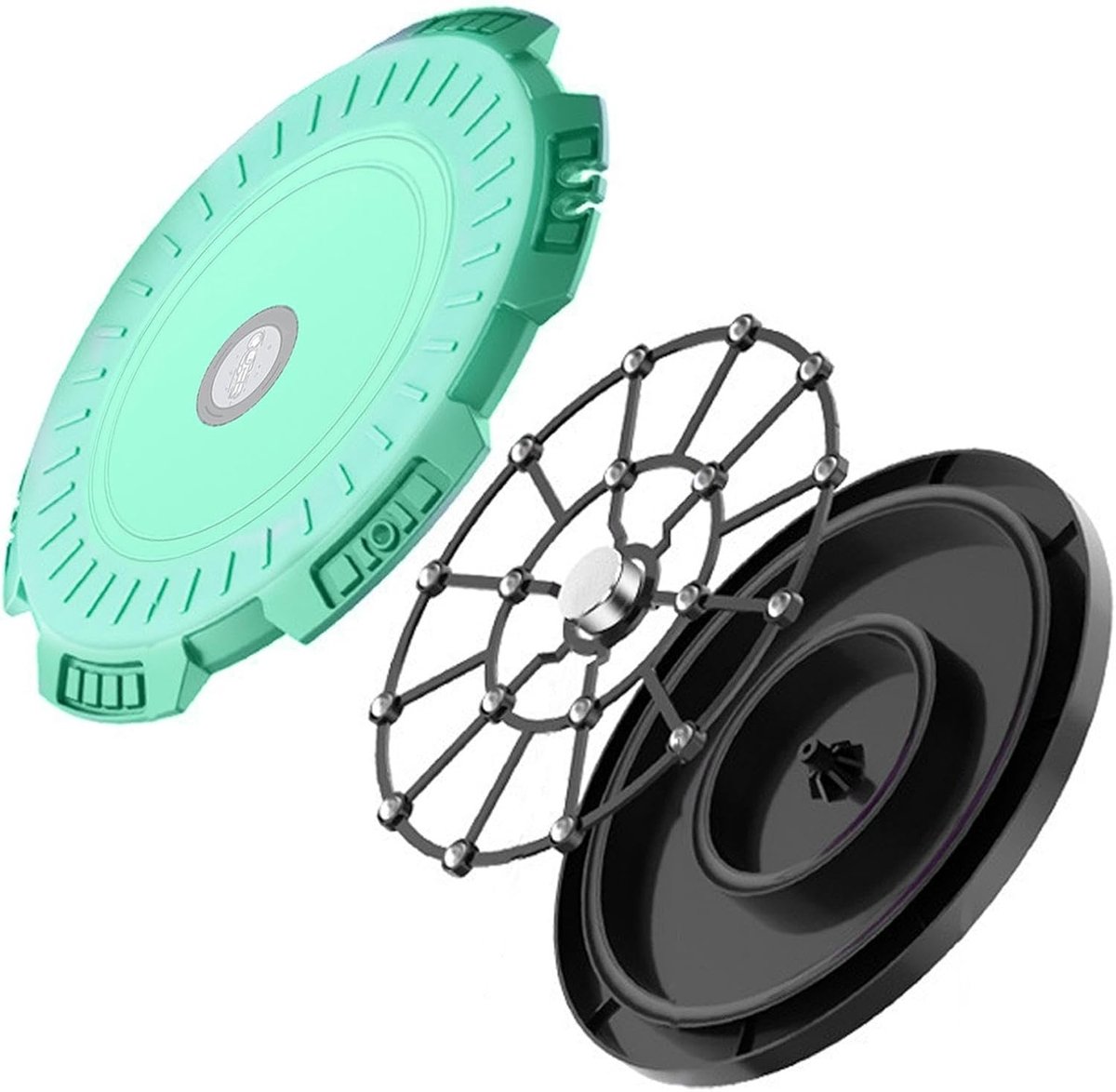 Twist Disc - Core Trainer - Buikspieren Trainen - Stille Rotatie - 28 cm - Groen