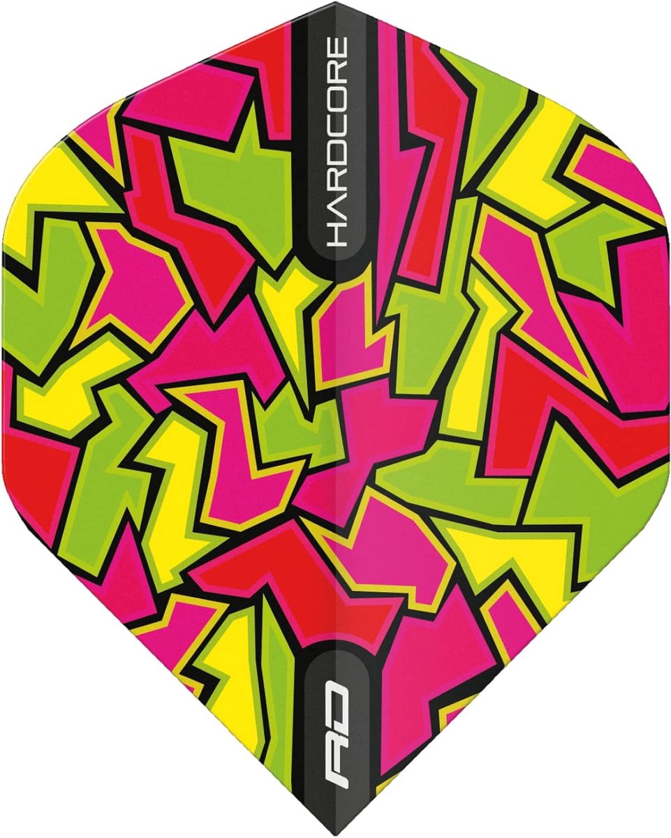 Dartpijlen Vleugels - Vliegjes - Darts Spelen - Extra dik - 4 Sets - Rood Crackle