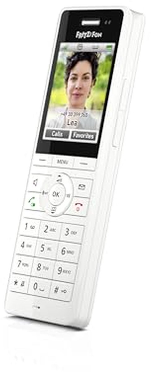 Draadloze Telefoon - DECT Comfort - Thuis Bellen - HD Telefonie - 2.4" Kleurendisplay - Wit