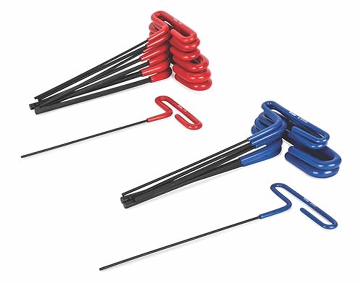T-Handle Hex Key Set - Inbussleutel Set - Klusjes Thuis - SAE en Metrisch - 14 Delig - Gepolijst