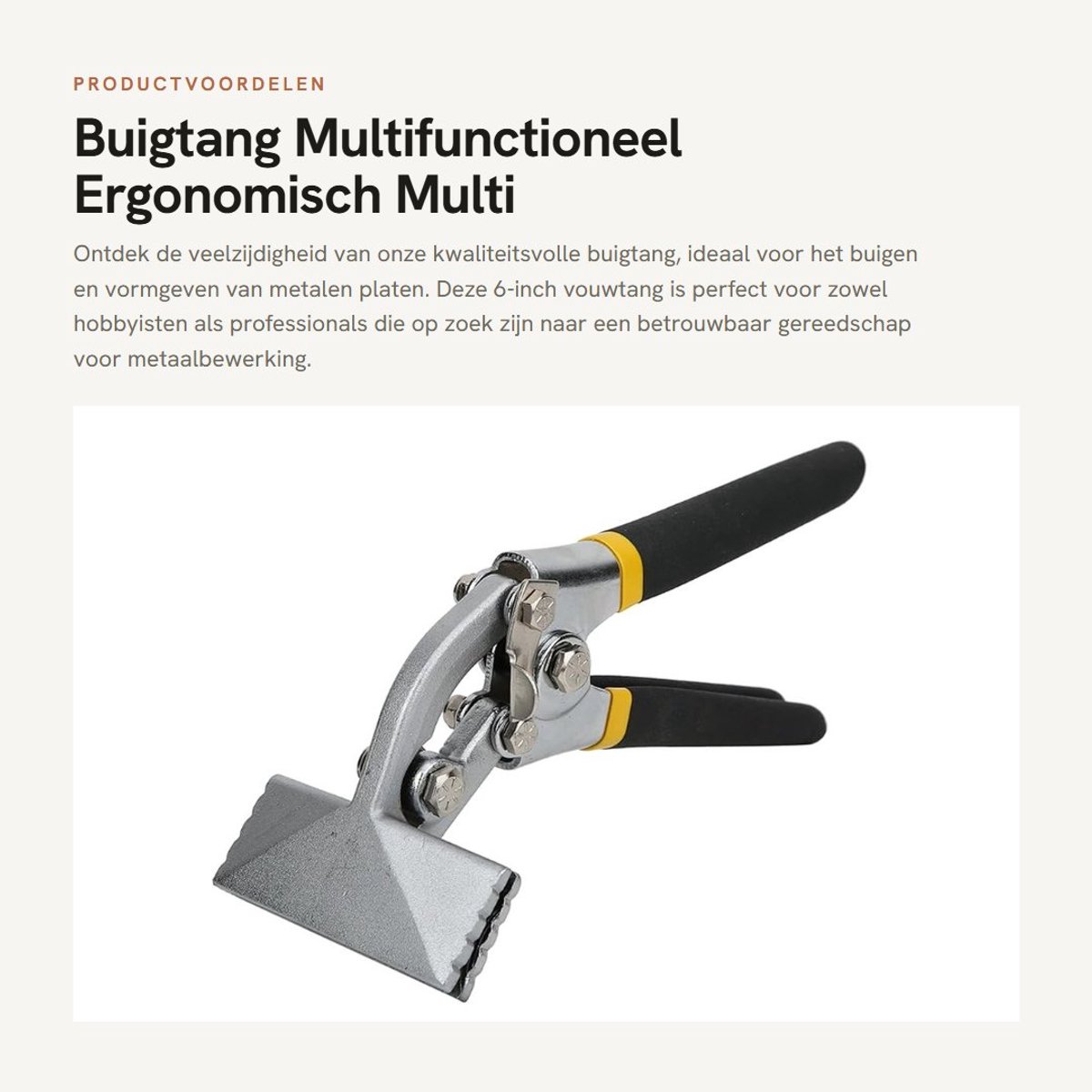 Dailygoody - Buigtang - Multifunctioneel - Ergonomisch - Multi