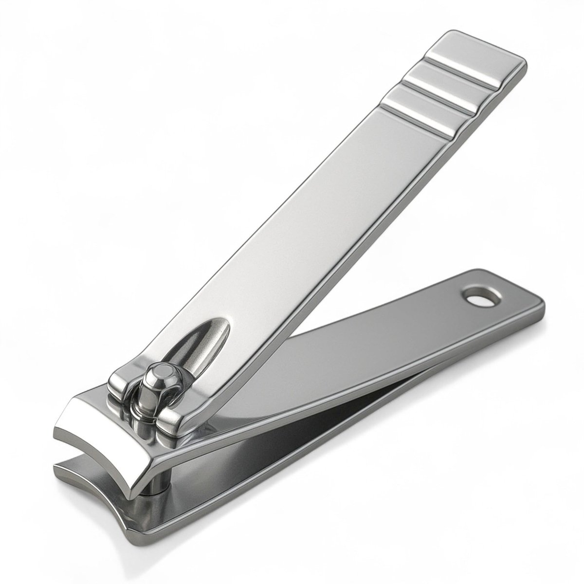 Dailygoods- Nagelknipper Grote Uitvoering - Roestvrij Staal - Scherpe Snit - Ideaal voor Teennagels/Vingernagels - Compact Formaat - Goede Grip - Nagelsnijder