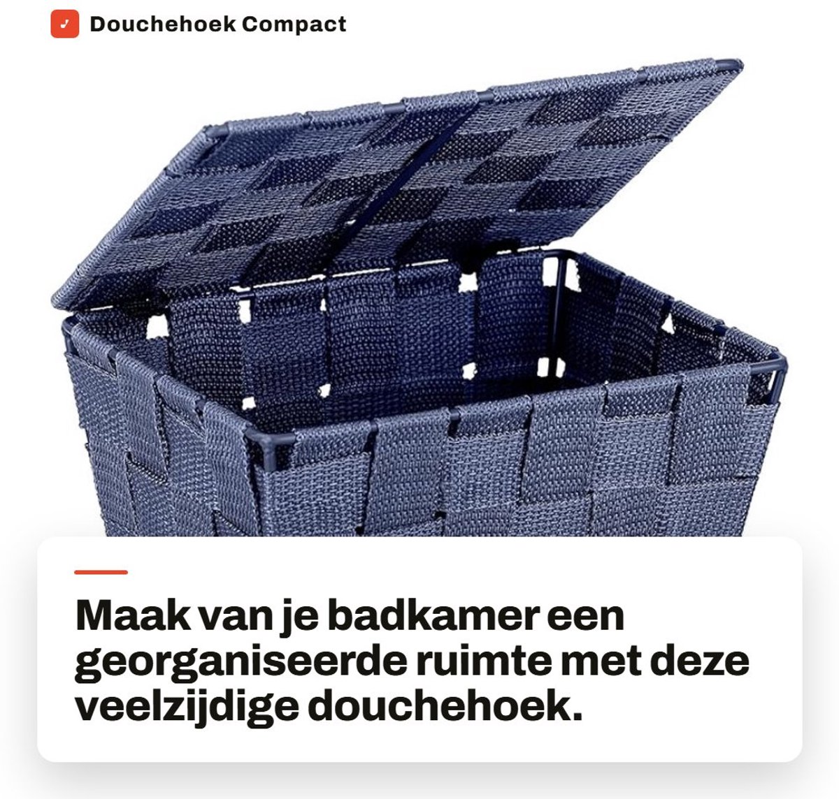 Dailygoods- Douchehoek Telescopisch - Badkamer Organizer - Ruimtebesparend - Cosmetica Houder - Praktische Accessoires - Compact Ontwerp - Badkamerorganizer