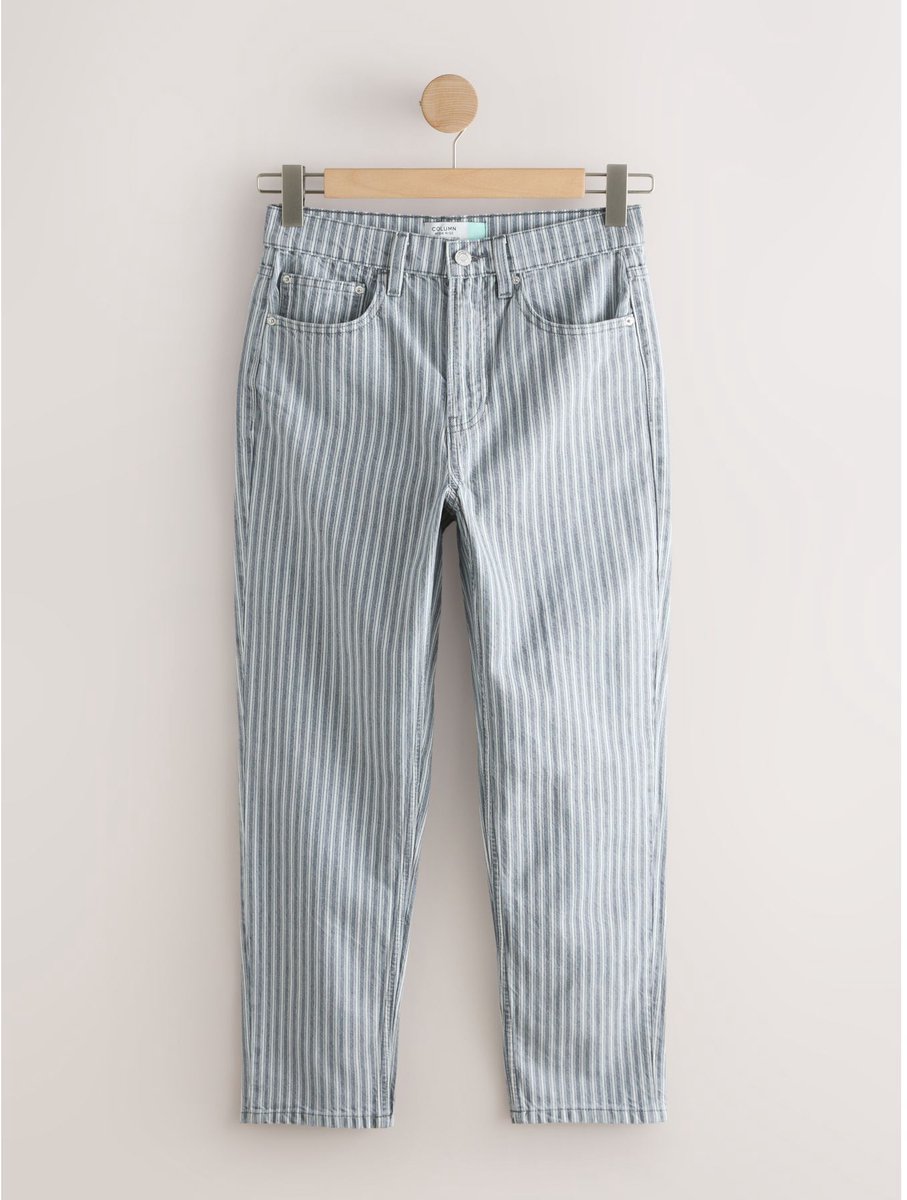 Next - Dames - Rechte Mom jeans - Grijs