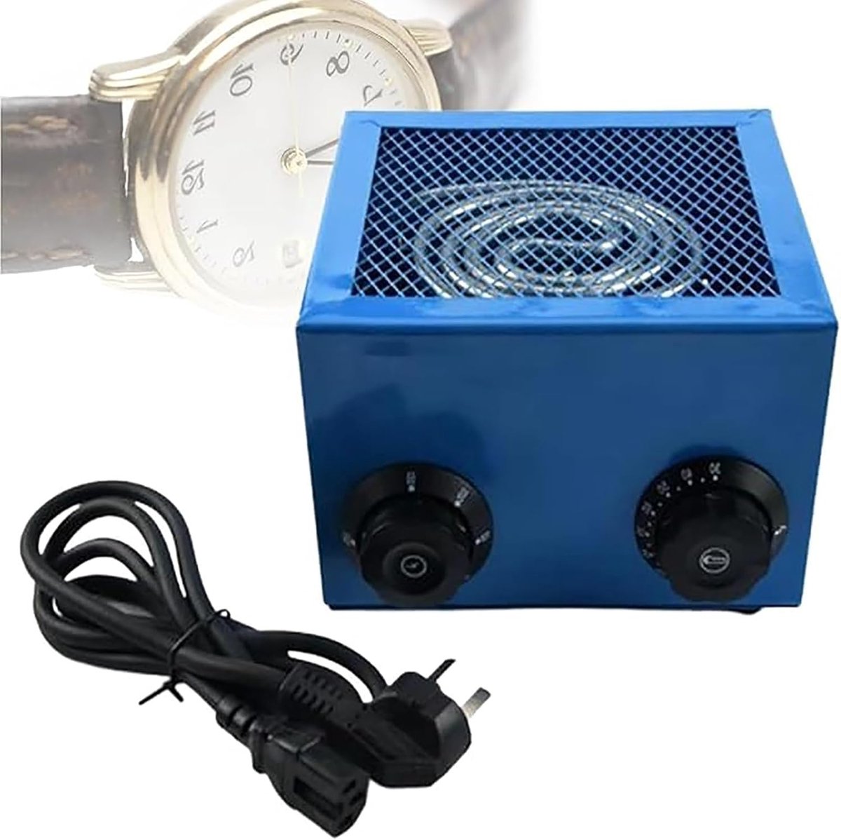 Elektrische Hetelucht Droger Tafelblad Droger Klokonderdelen Horloges Drogen Thermostatische Timer