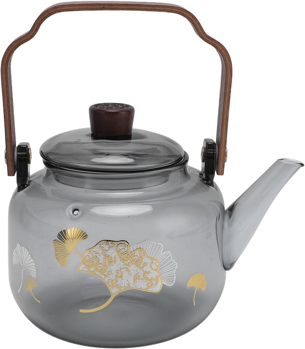Glazen Theepot - Thee Ketel - Thee Zetten - Dubbele Infusers - 900 Ml - Transparant