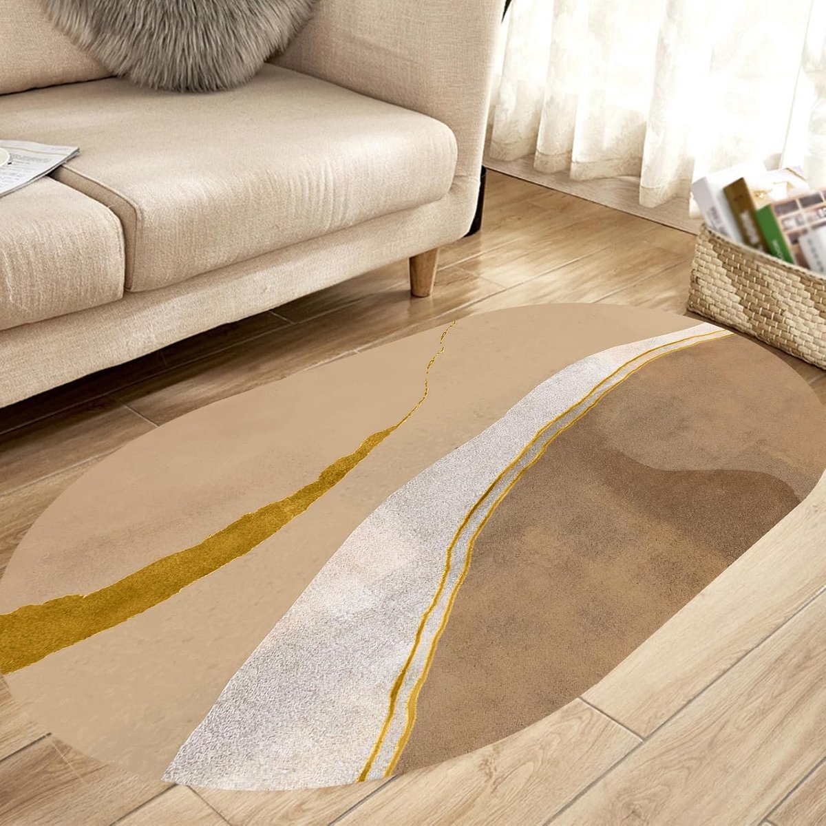 Woonkamer Vloerkleed - Moderne Vloerbedekking - Interieur Decoratie - Zacht Kortpolig - 11