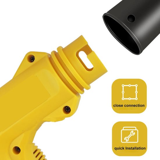 Draadloze Handbladblazer - Luchtblazer Voor Dewalt 20V Max Accu - Elektrische Bladblazer - 2-In-1 Elektrische Bladblazer En Stofzuiger — afbeelding 3