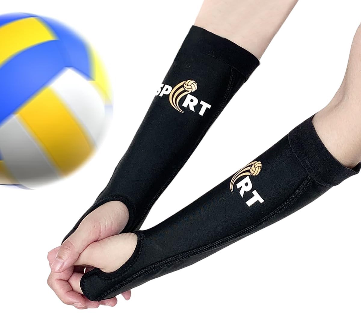 Dailygoods- Armbeschermers Professionele Volleybal - Armbeschermers Onderarm - Compressieondersteuning - Lichtgewicht - Ademend - UPF 50+ - Volleybal Sleeves