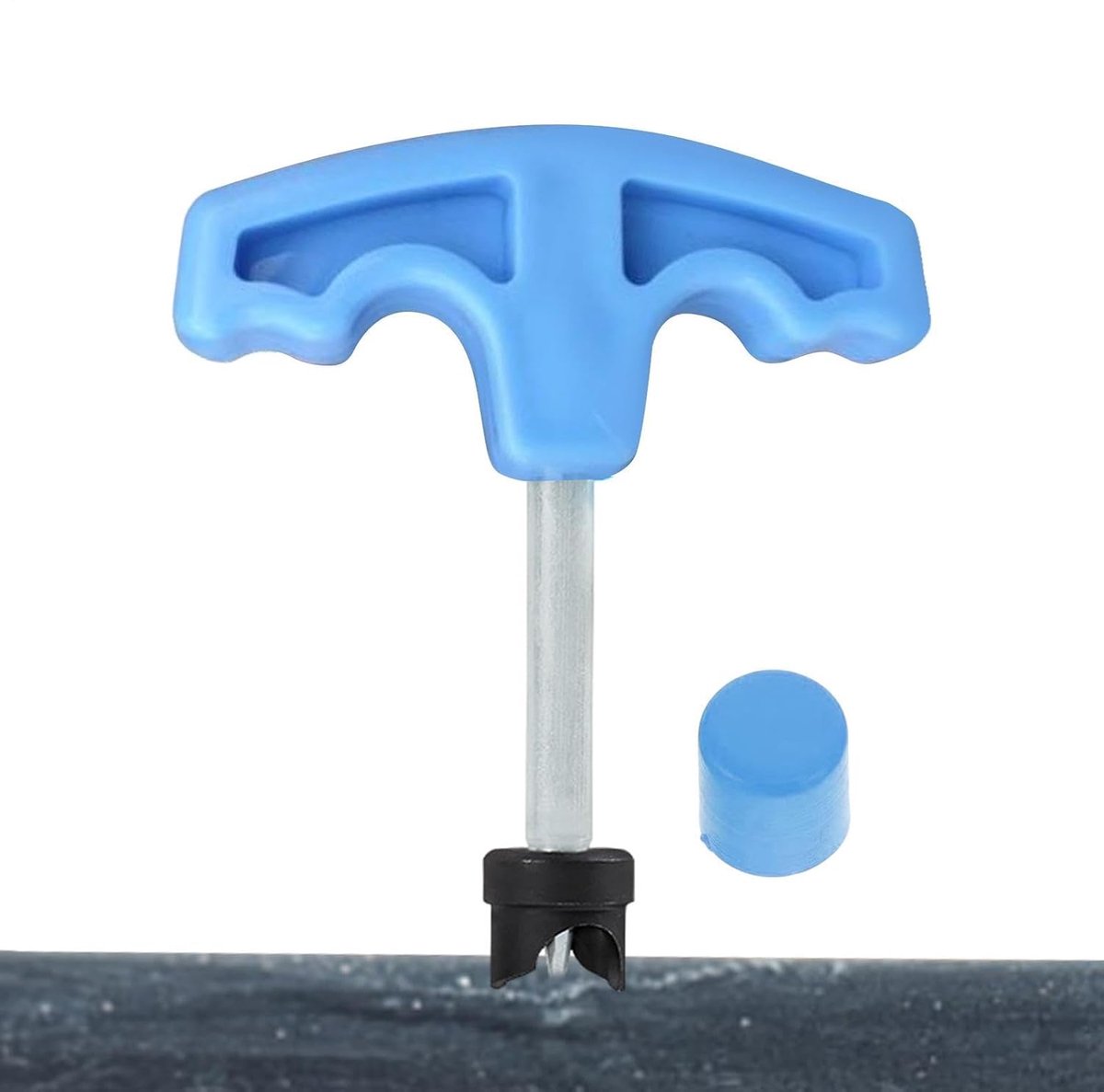 Druppelirrigatie Perforatietool - Irrigatiebuis Pons - Tuinslang Aanleggen - Ergonomische Grip - 10 cm - Zwart