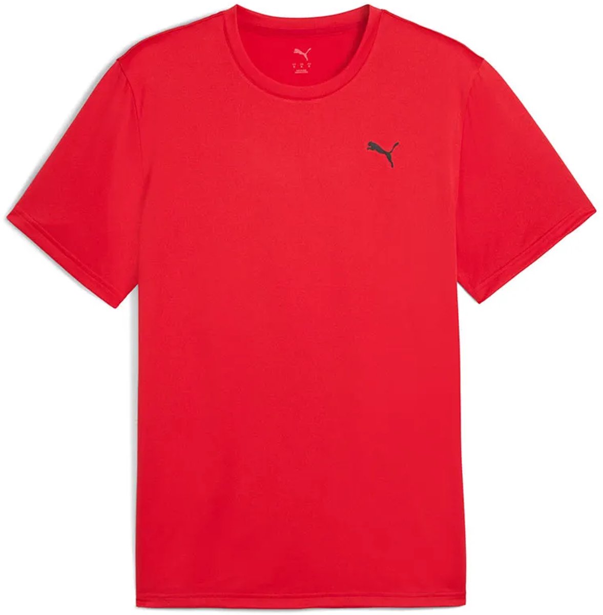 Puma Tad Essentials Solid Cat T-shirt Met Korte Mouwen XL Man Rood