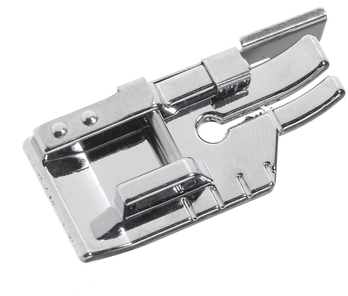 Dailygoods- Naaivoet 1/4 Inch - Quilten - Randgeleider - Metaal - Compatibel met laaggekrompen naaimachines - Afmetingen 33 x 16 x 5 mm - Quilten Voet