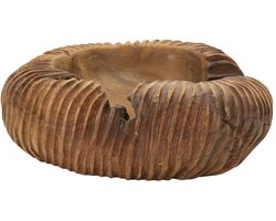 Dienblad Garit Teak 37×40×16 cm