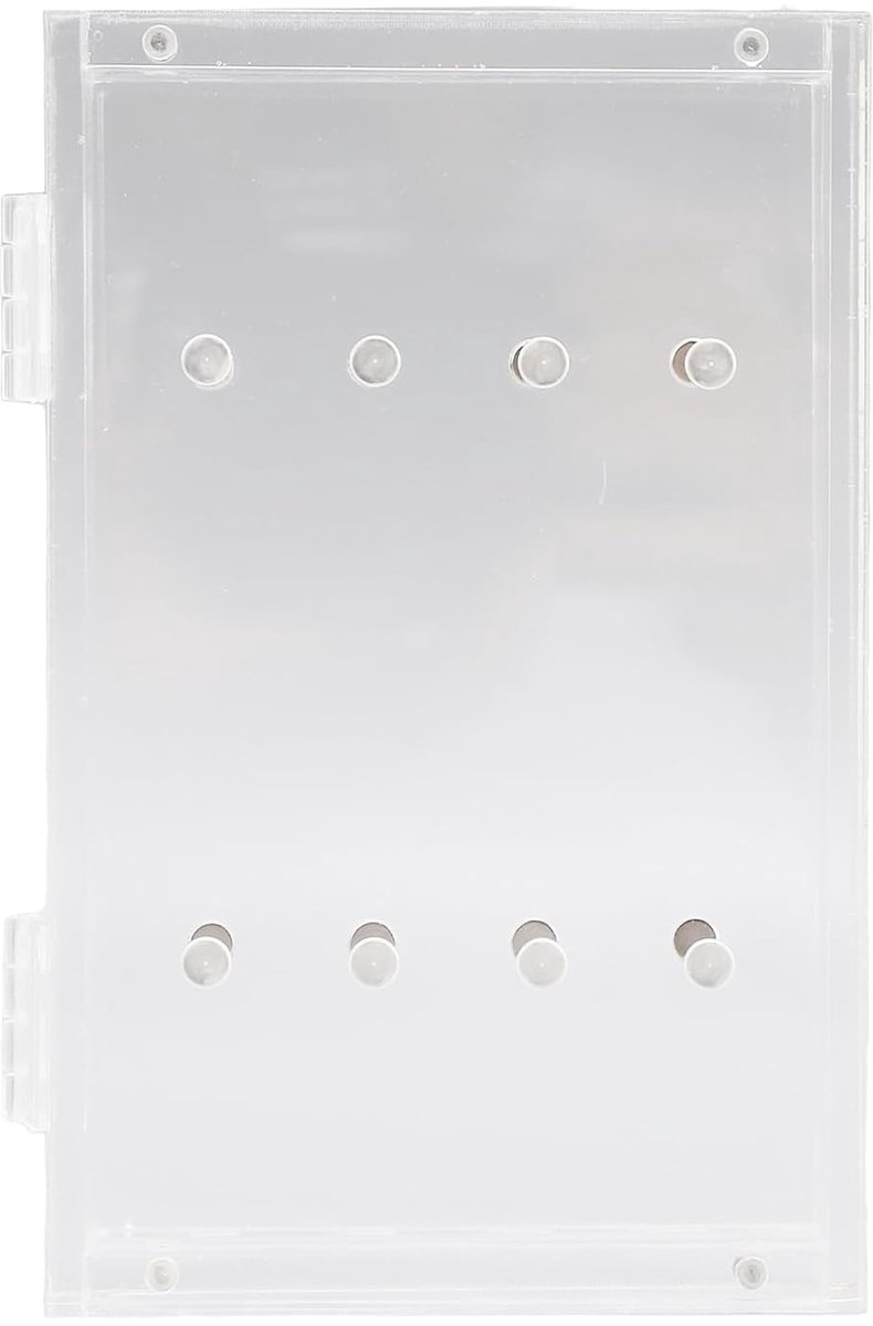 Pincet Houder - Opberger Pincetten - Salon Organisatie - Magnetische Grip - 8 Gaten - Transparant