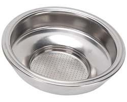 Dailygoods- Koffiefilterhouder Roestvrij Staal - 58 Mm Filtermand - 18G Capaciteit - Vervangende Accessoires - Duurzaam Ontwerp - Gelijke Extractie