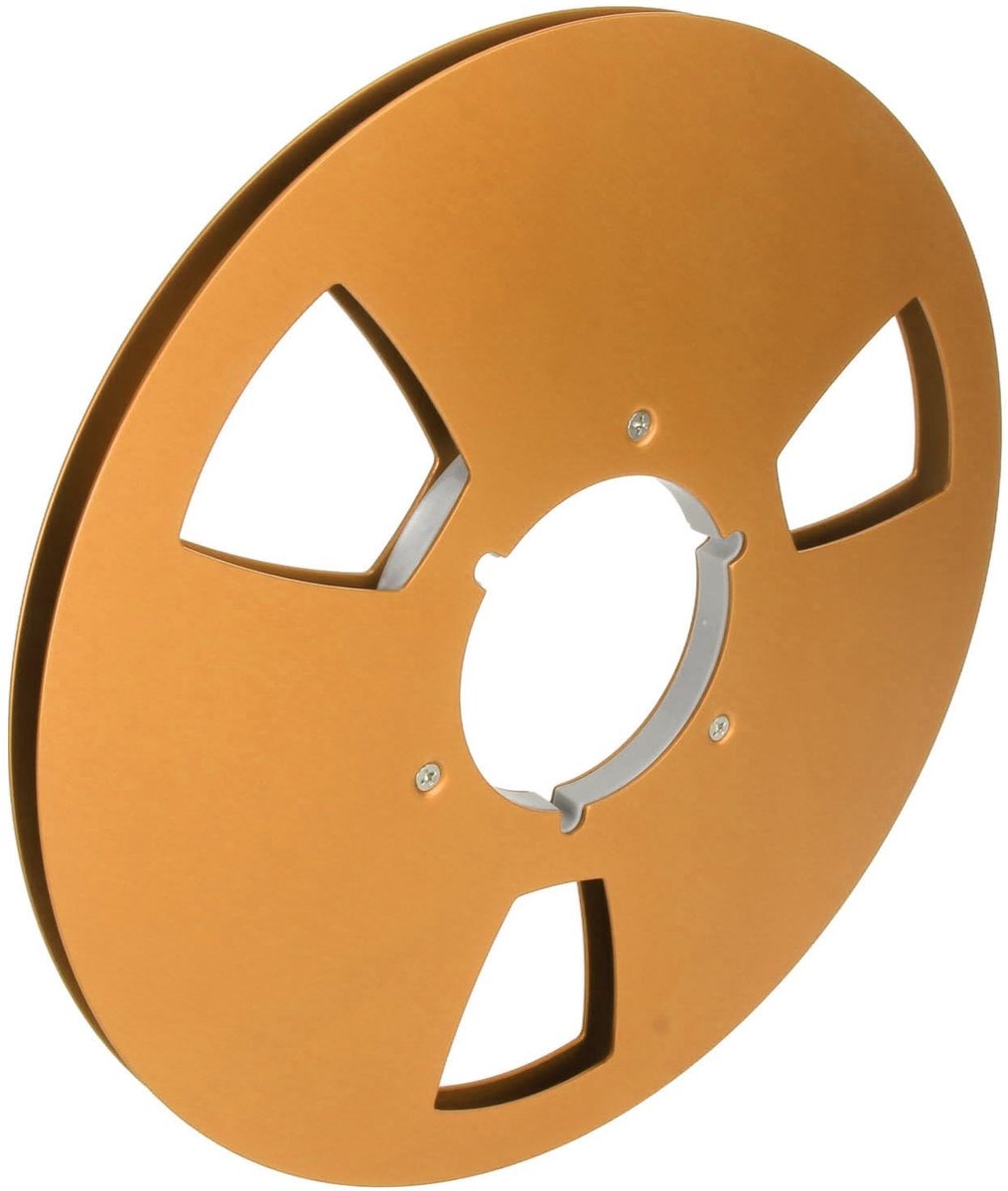 Dailygoods- Tape Reel Aluminiumlegering 10,5 inch - Vervangingsspoel 1/4 inch - Universeel - 3 Windweerstandsgaten - Professioneel Ontwerp - Geschikt voor Bandrecorders - Tapespoel