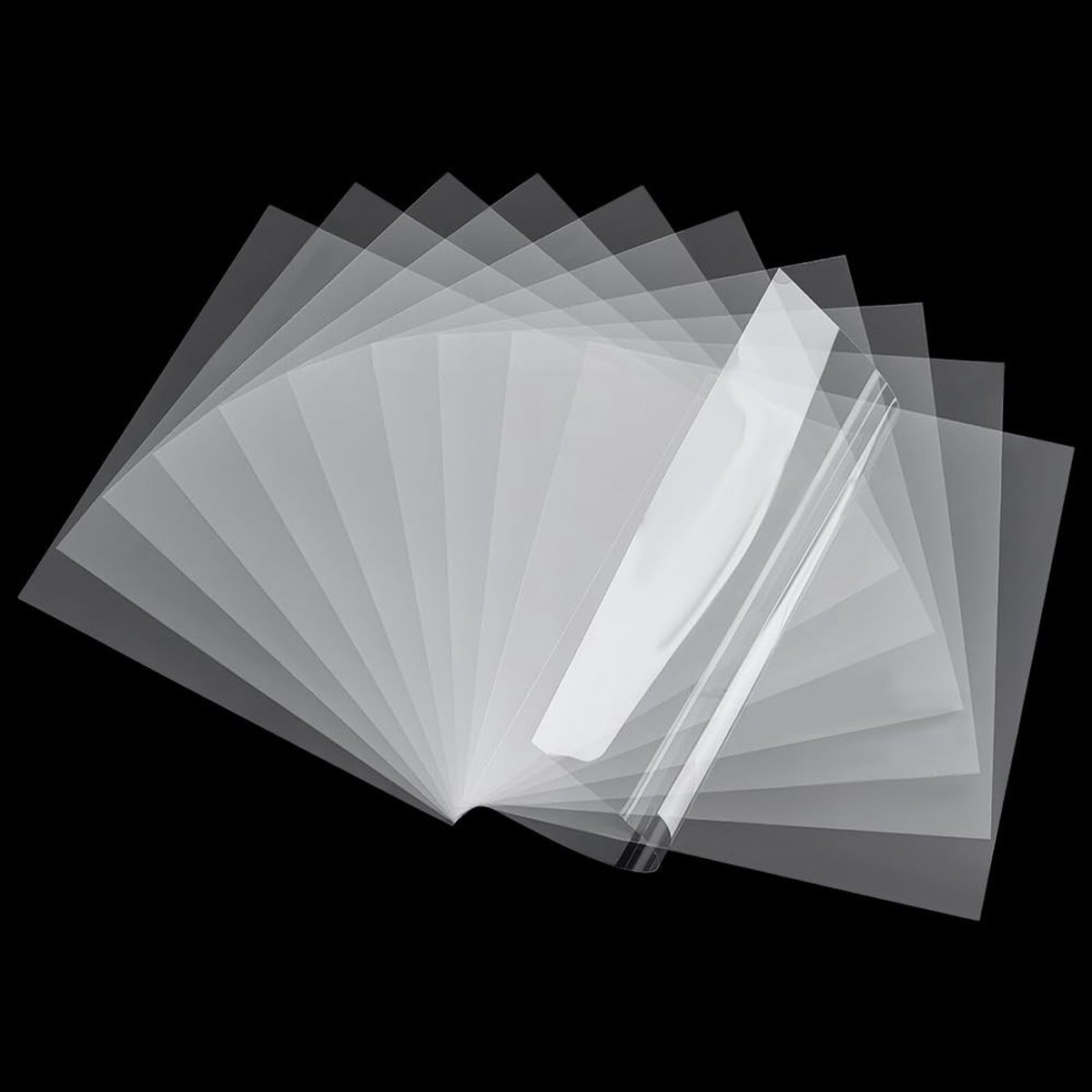 Dailygoods- Plastic Folie 40 Vellen - 20 x 20 cm - Waterdichte Pvc