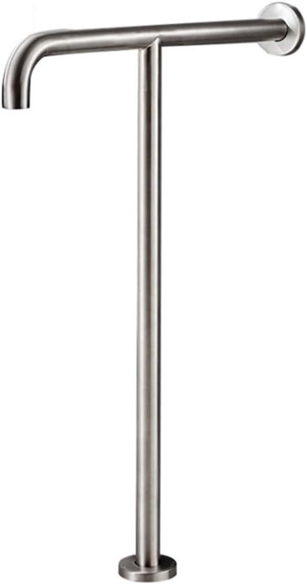 Badkamerbeugel - Veiligheidsbeugel steun - Extra steun bieden - Verborgen montage - 325 lbs draagvermogen - Zilver
