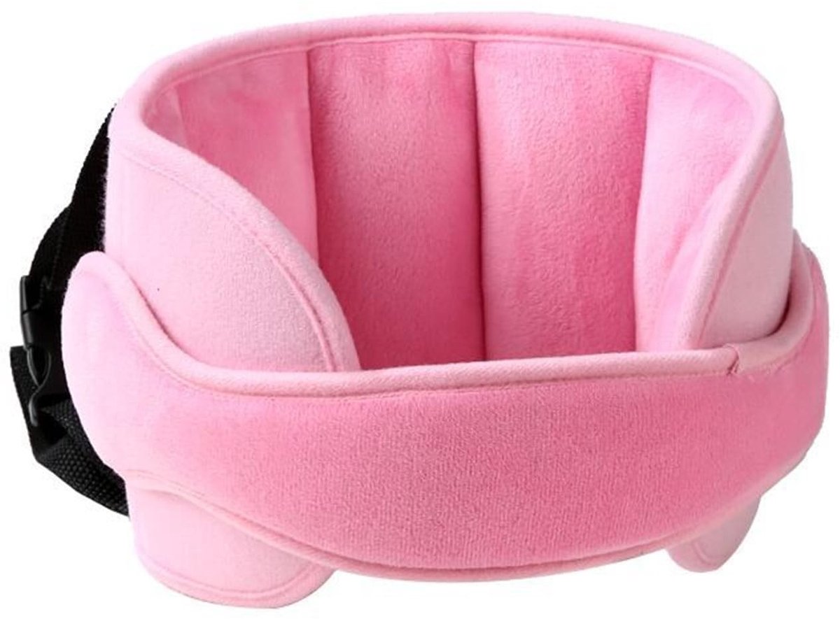 Dailygoods- Hoofdsteun Verstelbaar - Hoofdsteun Auto Kinderen - Nekkussen - Bevestiging Houder - Bescherming Kussen - Geschikt voor Babyzitje - Kinderzitje