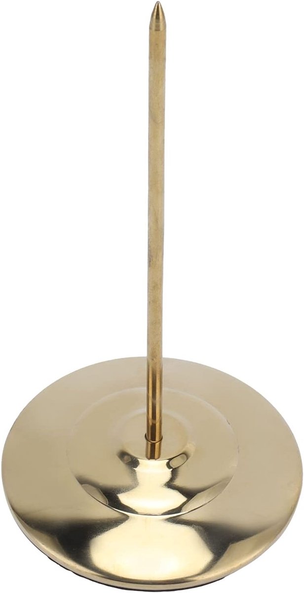 Bonhouder - Ticket houder - Keukenbonnen bewaren - Verdikt staal - 17 x 8 x 8 cm - Goud