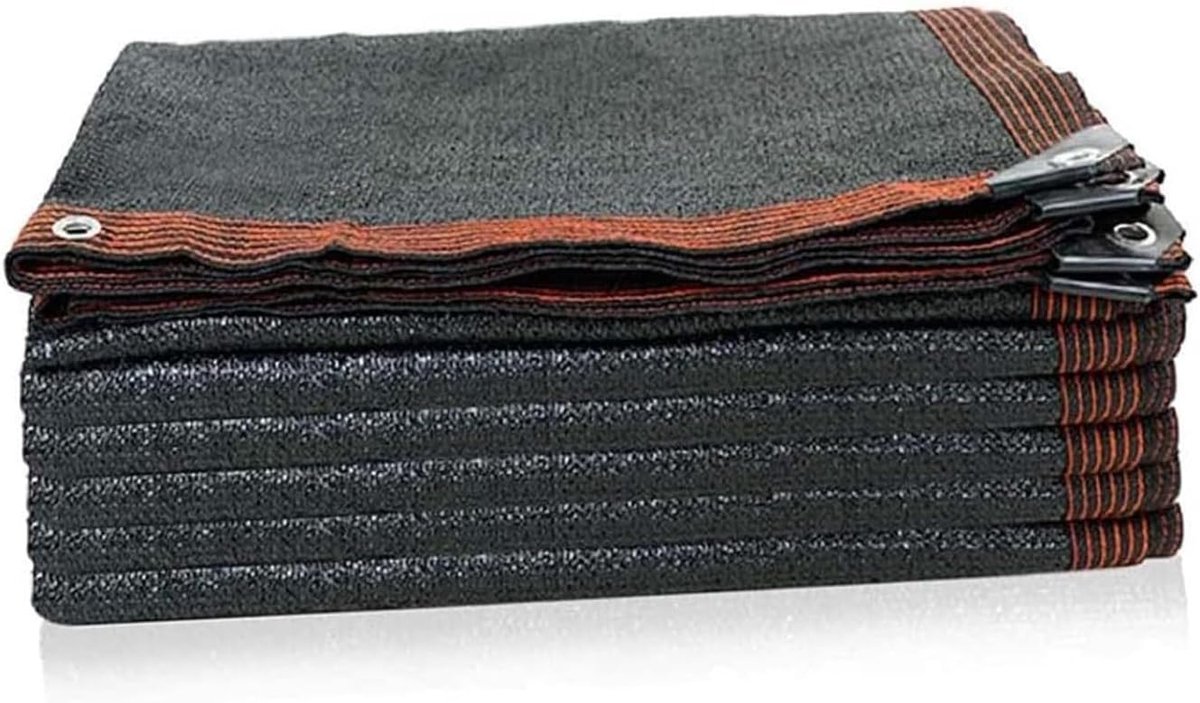 Schaduwdoek - Zonnedoek - Buitenruimte beschermen - 85% zonwering - 15x2 meter - Zwart