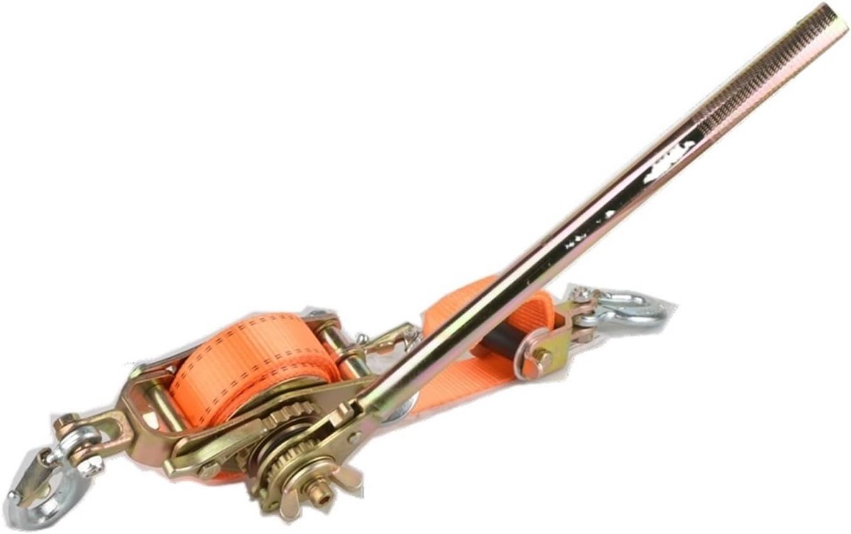Handlier Met Band - Kabelspanner Spanband - Zaken Transport - Hoge Trekcapaciteit - 2 Ton - Metaal