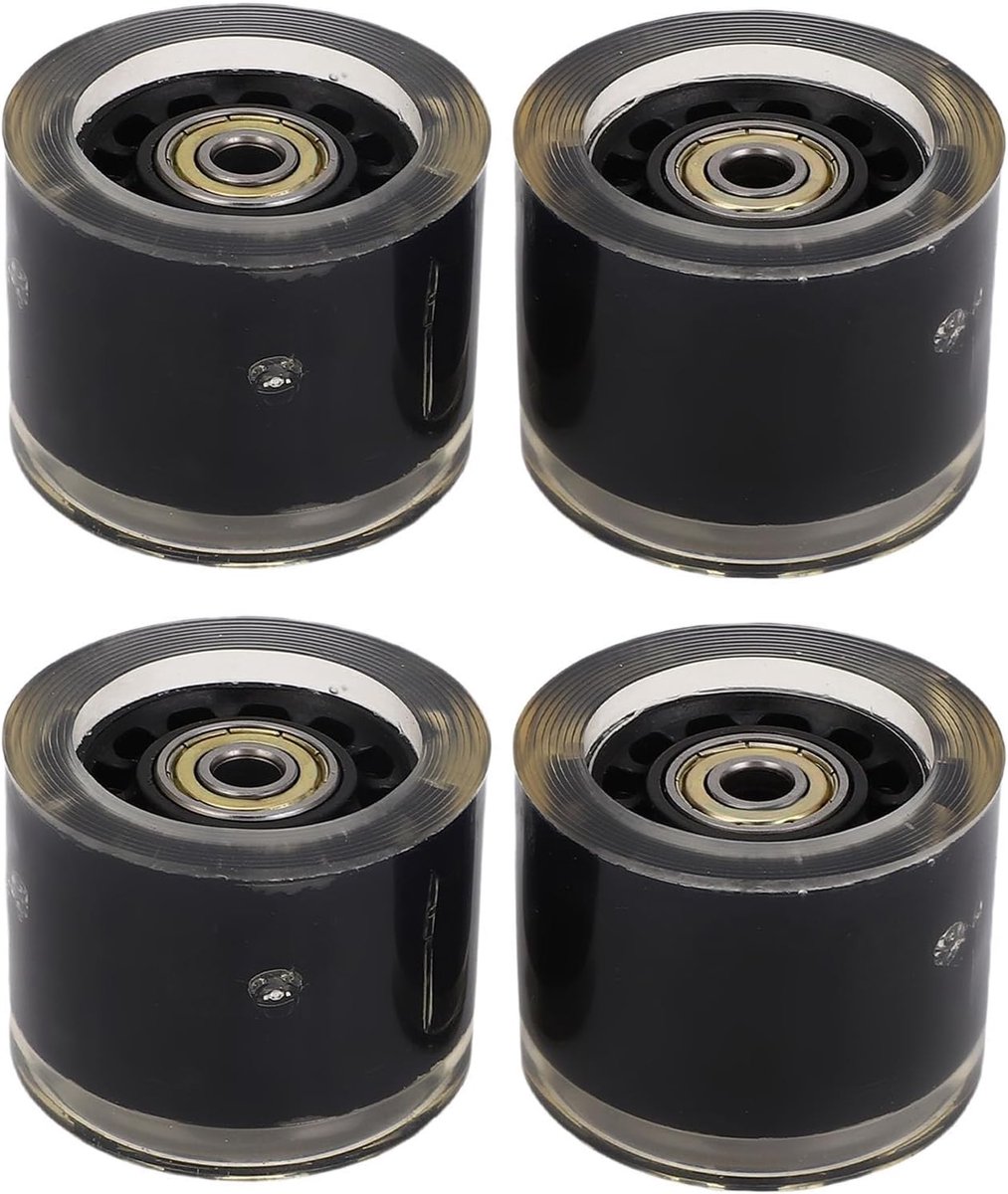 Skateboardwielen met Lagers Longboard Wielen Stabiel Glijden Magnetische Kern Effect 55x45mm