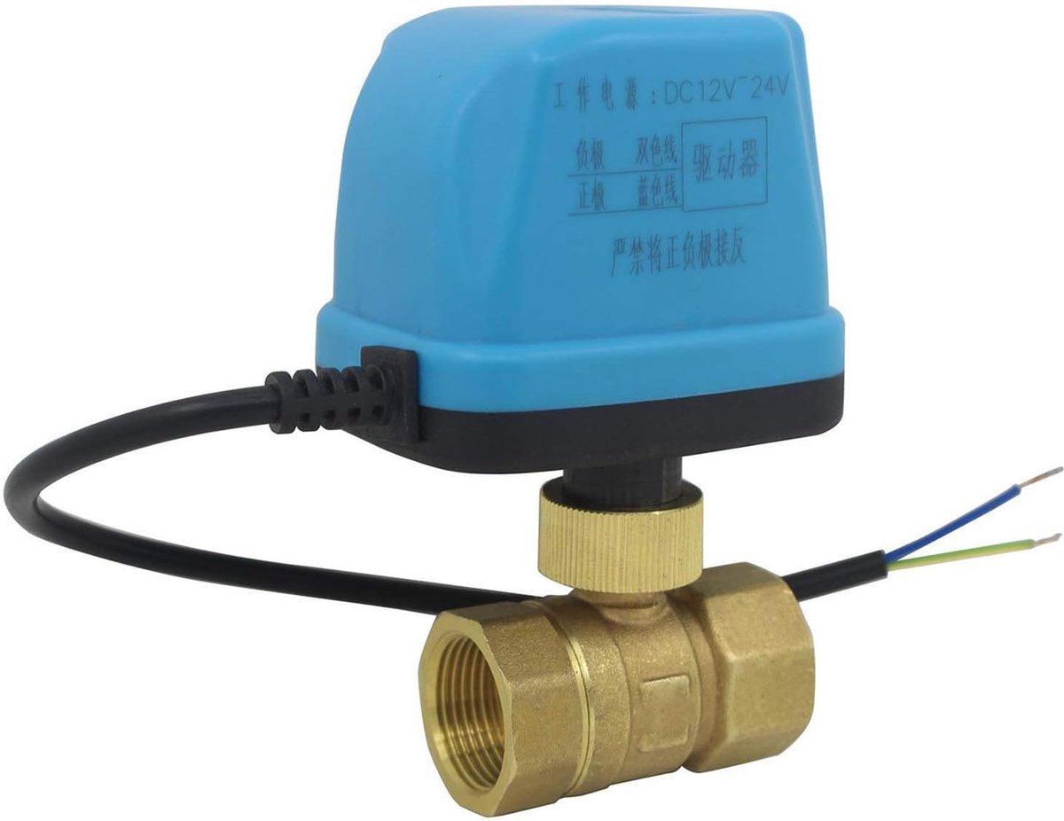 Elektrische Kogelkraan - Gemotoriseerde Klep - Automatische Waterregeling - Normaal Open - 2 Inch - Metaal