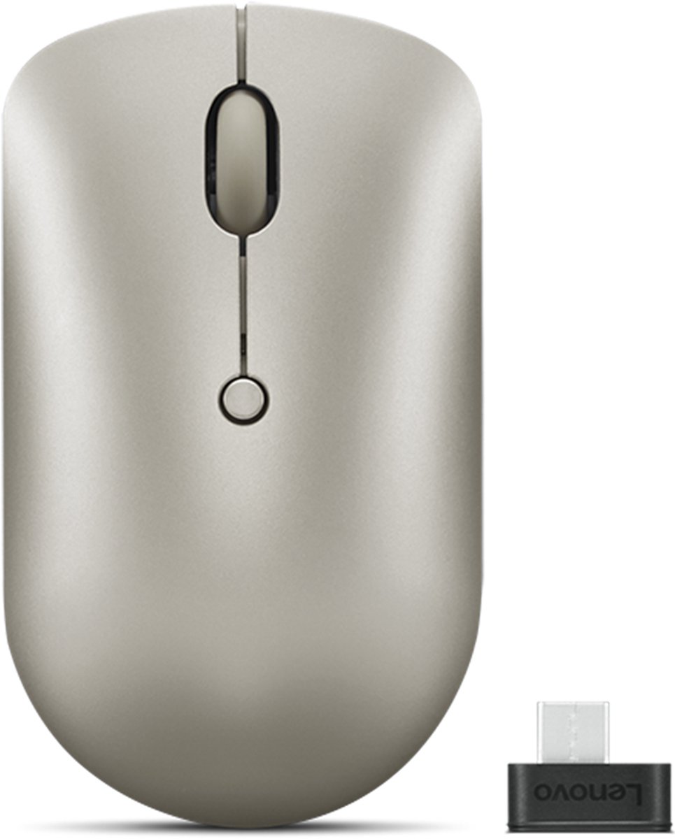 Lenovo 540 USB C Compacte Draadloze Muis Zand